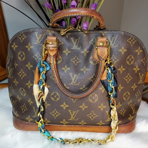 LOUIS VUITTON🌺AUTHENTIC VINTAGE ALMA - Picture 4 of 16